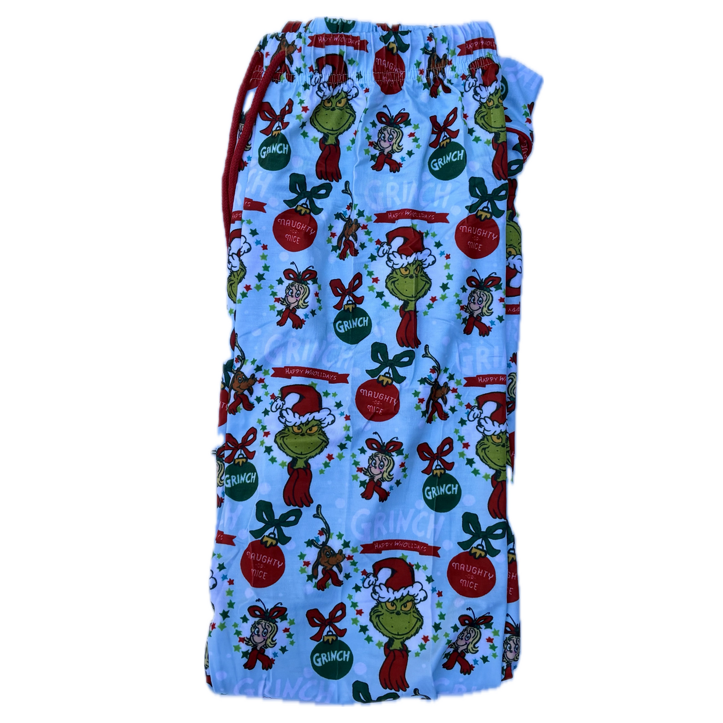 Grinch Family pjs- adult pants