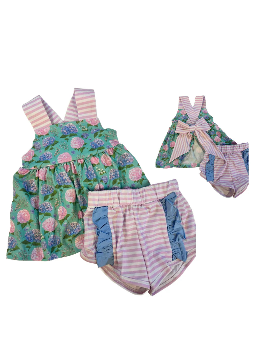 Garden Flower Short Set