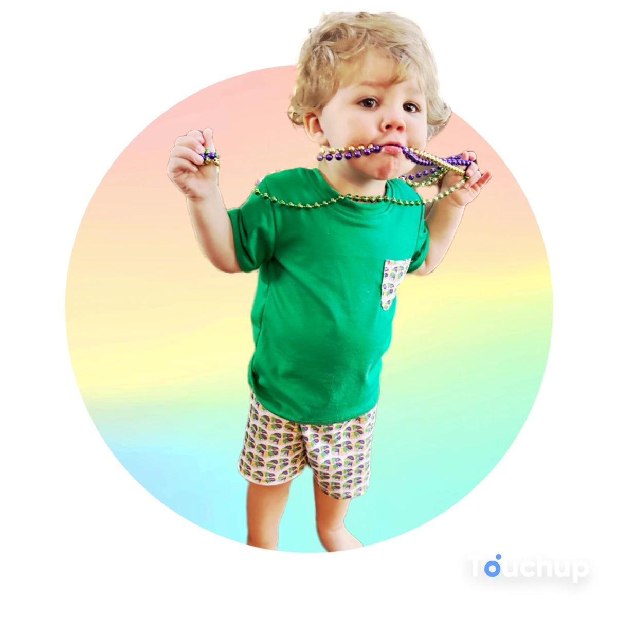 Boys Mardi Gras outfit