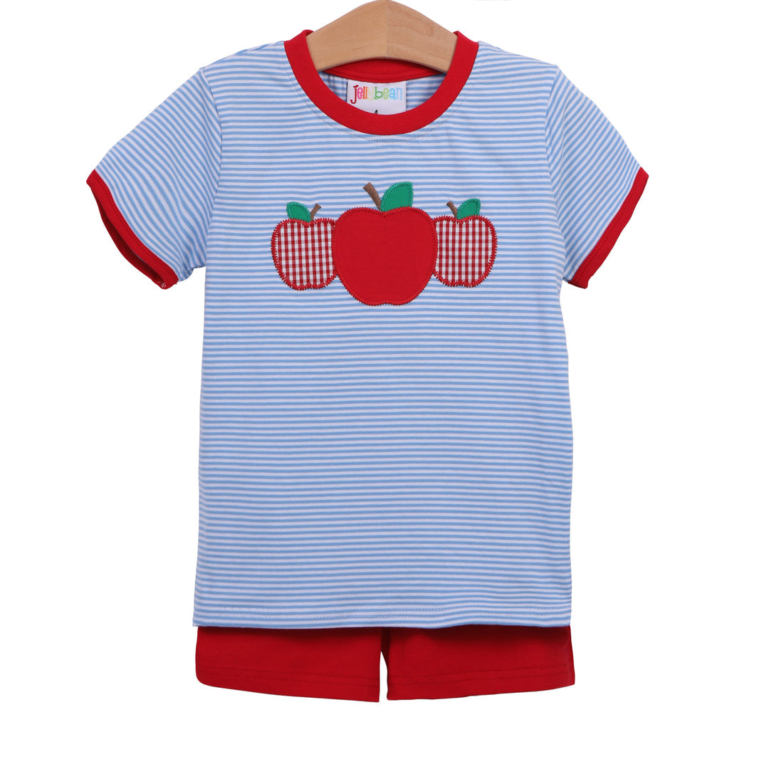 Apple Trio Appliqué Set