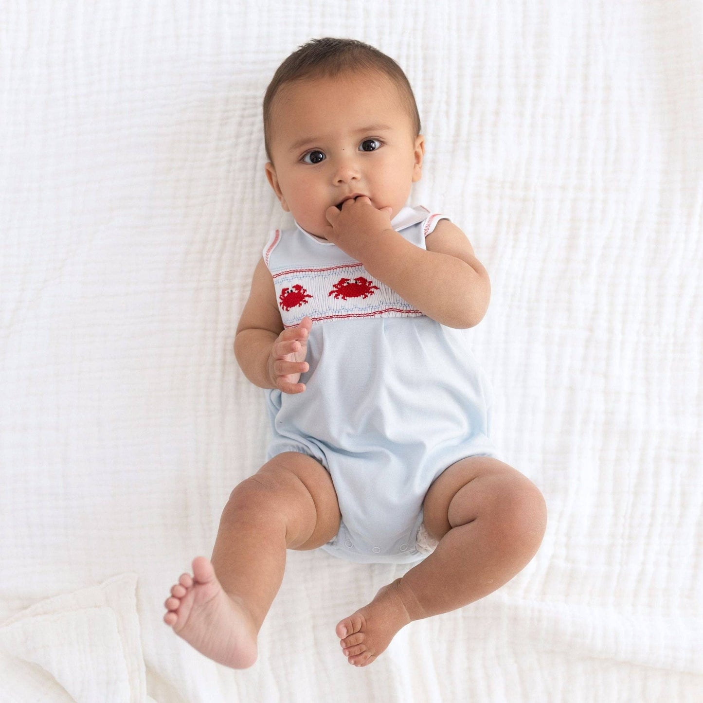 Crab Classics Smocked Bubble