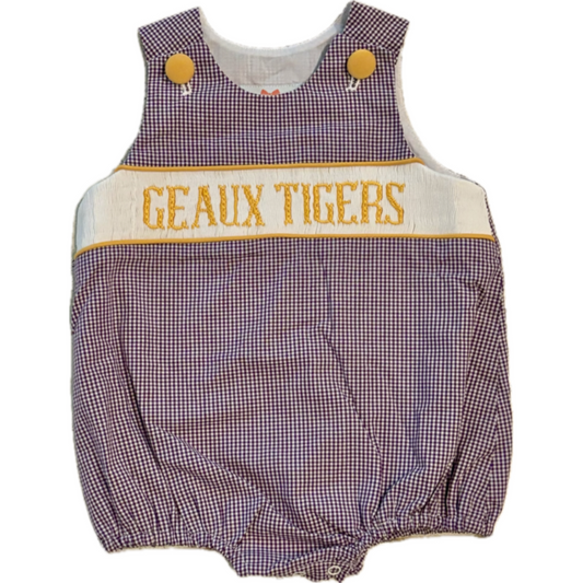 Geaux Tigers Smock Bubble