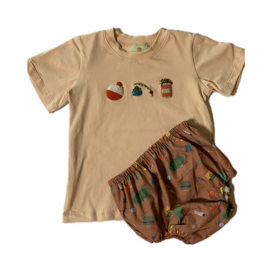Fishing Boy - Diaper Set