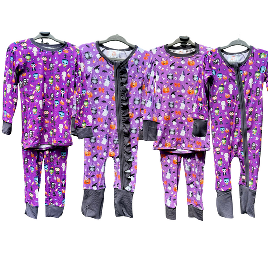 Trick or treat bamboo pjs